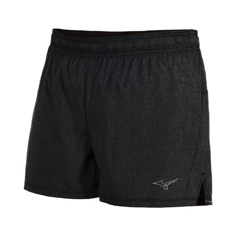 Women's Alpha Eco 4" Short In Black