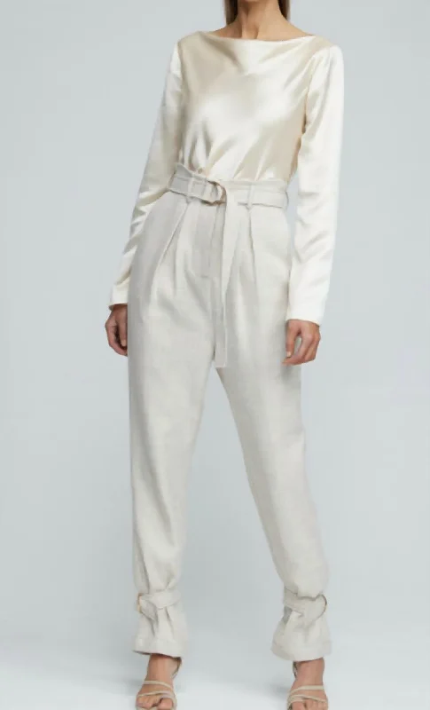 Ashwood Pant In Ivory