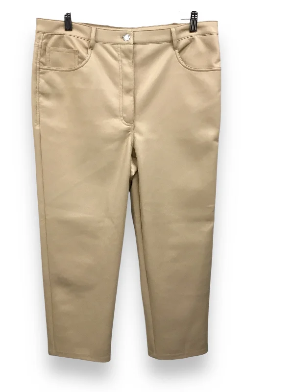 Pants Designer By Wilfred In Tan, Size: 14