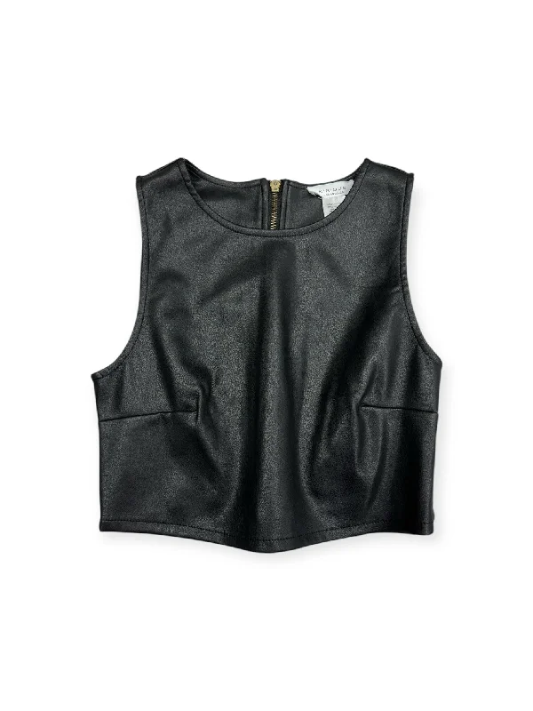 Top Sleeveless By Clothes Mentor In Black, Size: S