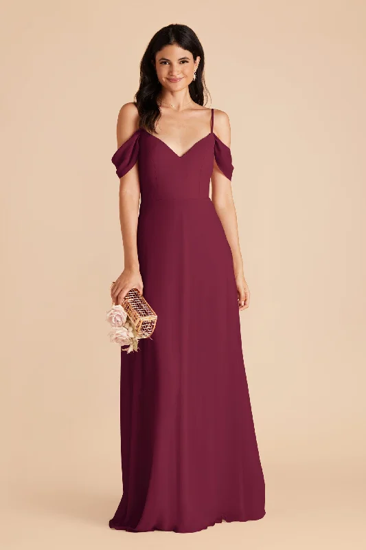 Devin Convertible Dress - Berry