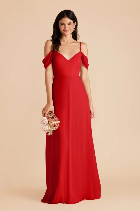 Devin Convertible Dress - Ruby Red