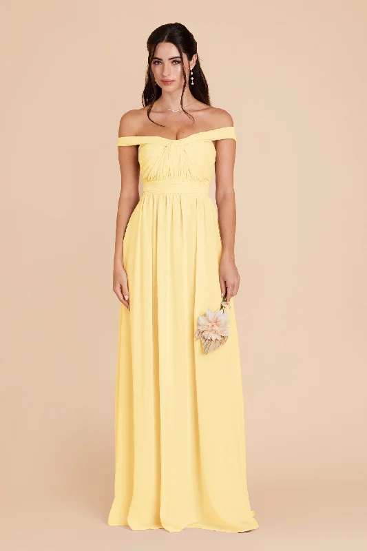 Grace Convertible Dress - Lemon Sorbet